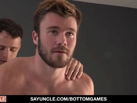 Muscled hunks (finn daniels) (nate grimes) fucking each other after arm wrestling game - sayuncle