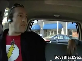 Blacks on boys - gay interracial nasty fuck video 24